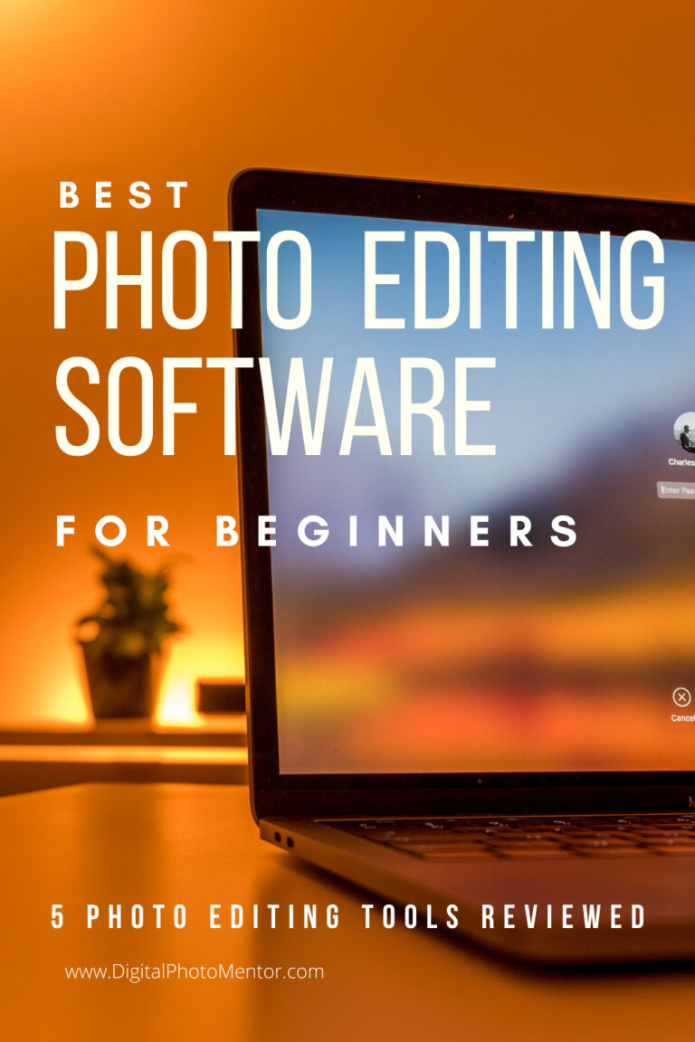 Which is the best photo editing software for beginners?  5 photo editing software for beginners to learn how to edit pictures are reviewed by professional photographer Darlene Hildebrandt.  These photo editing tools for beginners can be used for mac or pc