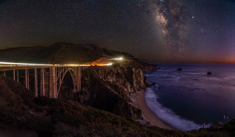 BIXBY BRIDGE MILKY WAY