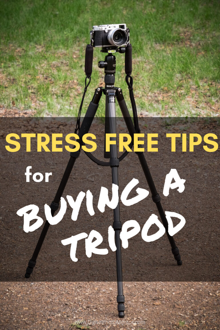 buying a camera tripod