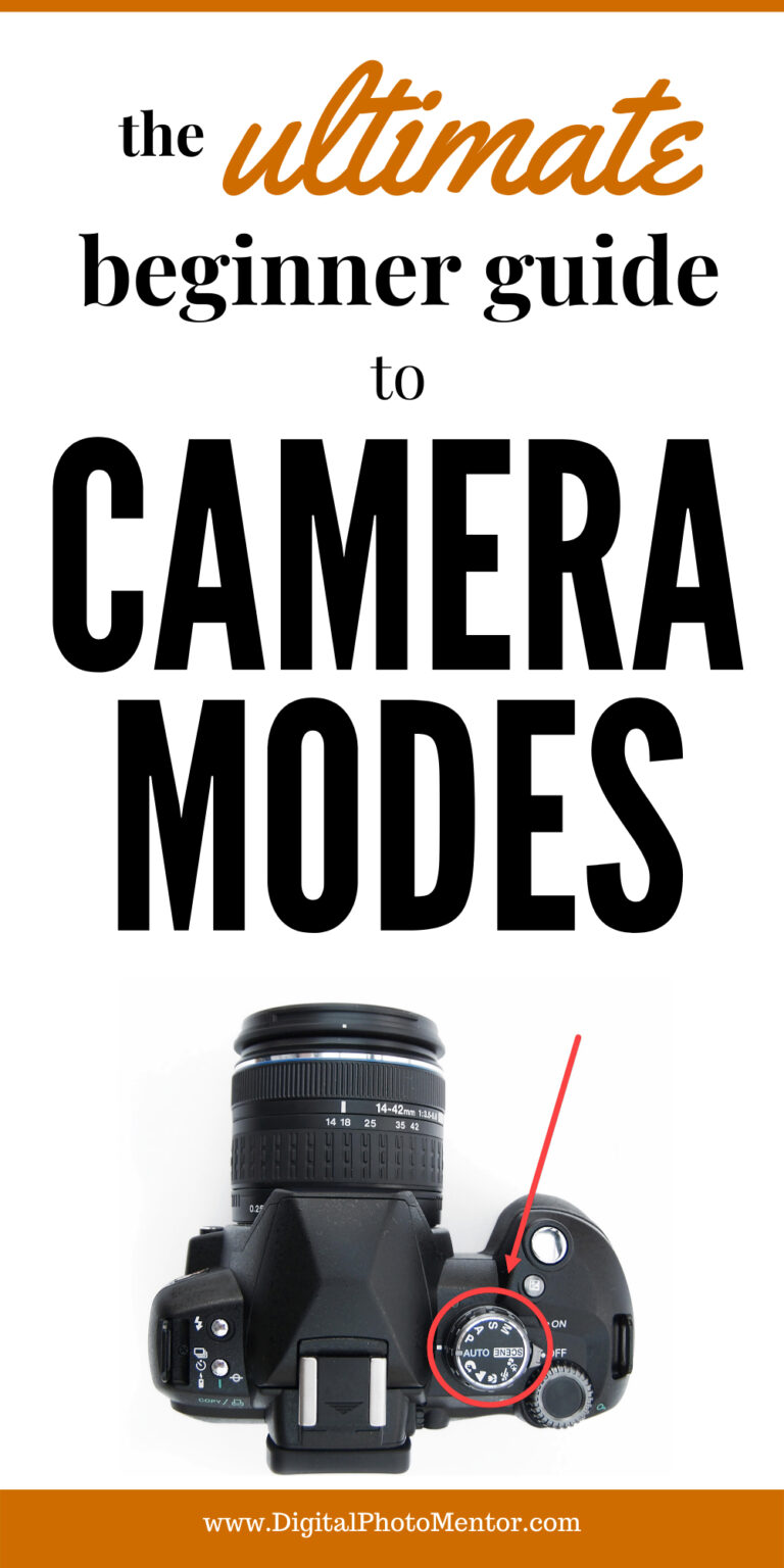 camera modes for beginners