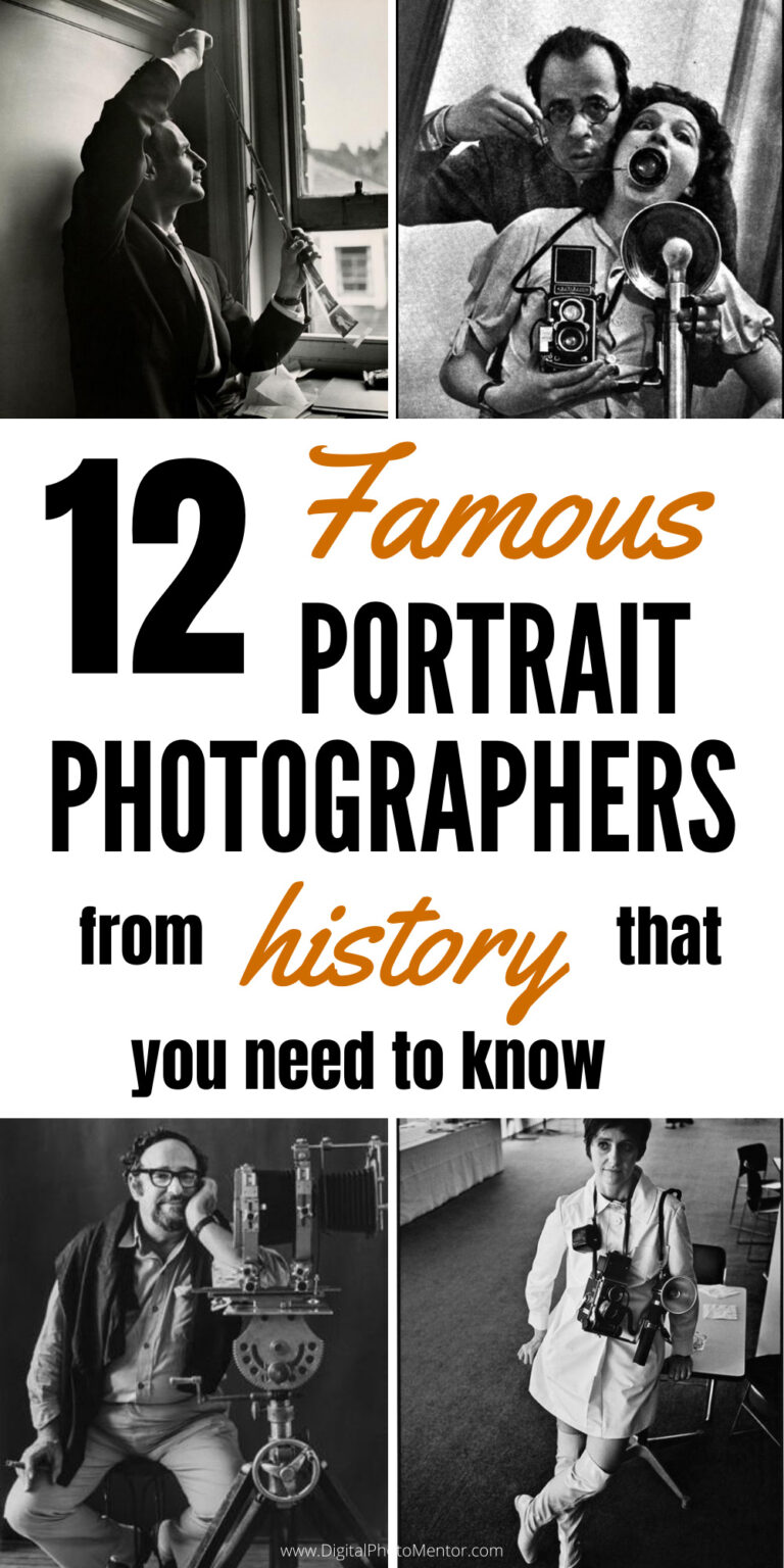 famous portrait photographers in history