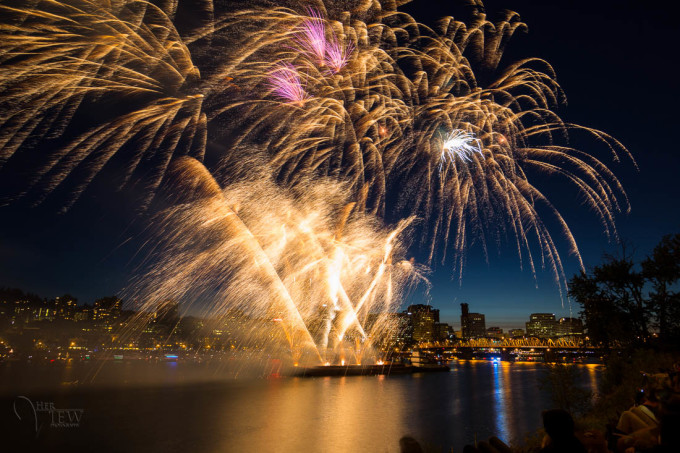 A tripod is essential for night photography