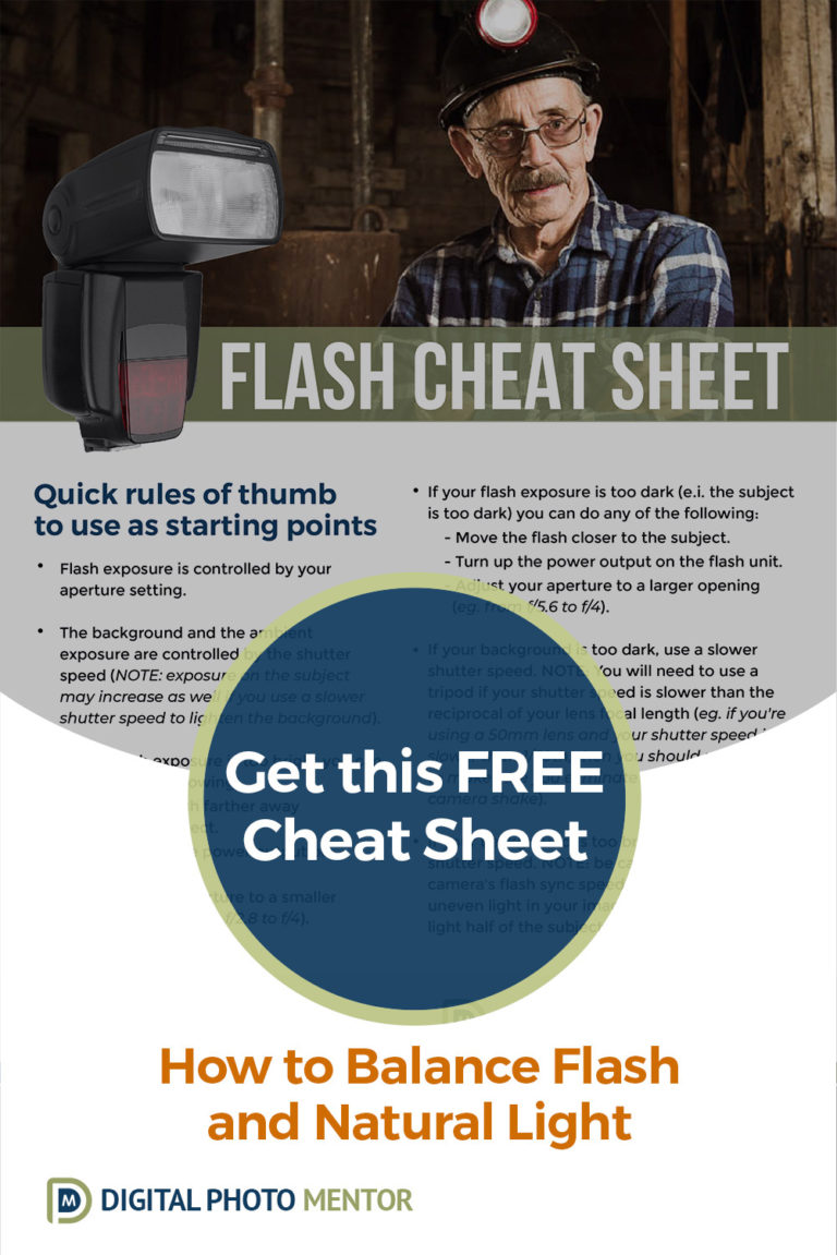 flash photography tutorial cheat sheet for off camera flash techniques