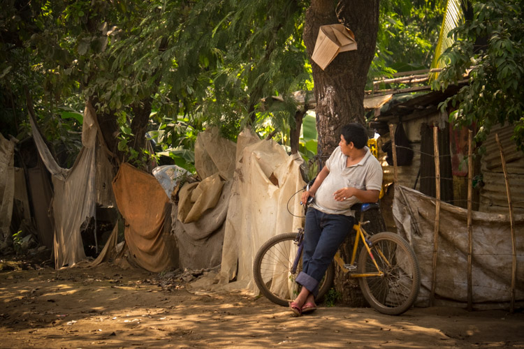 garbage dump community El Limonel in Chinandega, Nicaragua
