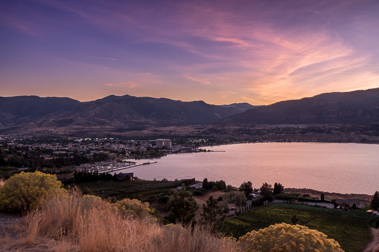 HDR photo created from merging three bracketed exposures