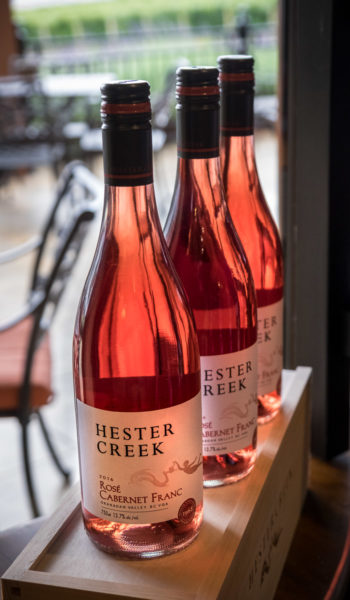 Bottles of wine used by our photography workshop has set up for a shoot