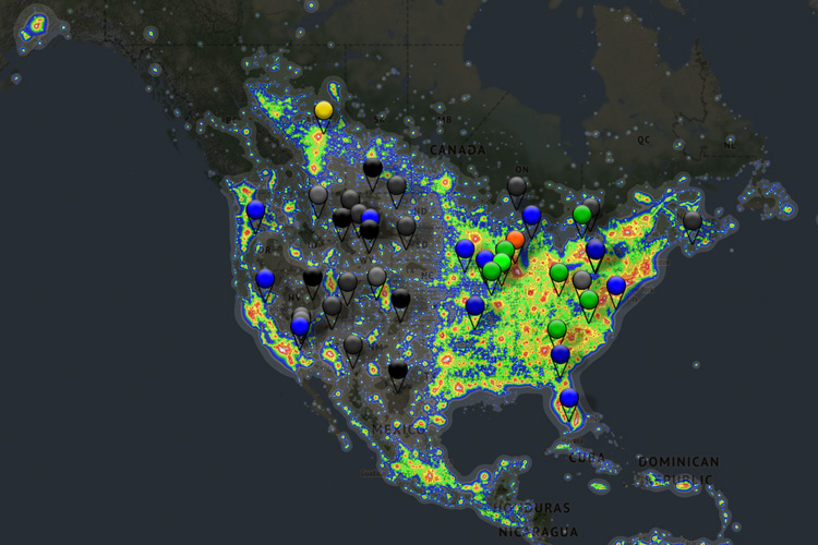 HOW TO PHOTOGRAPH THE MILKY WAY DARK SKY MAP
