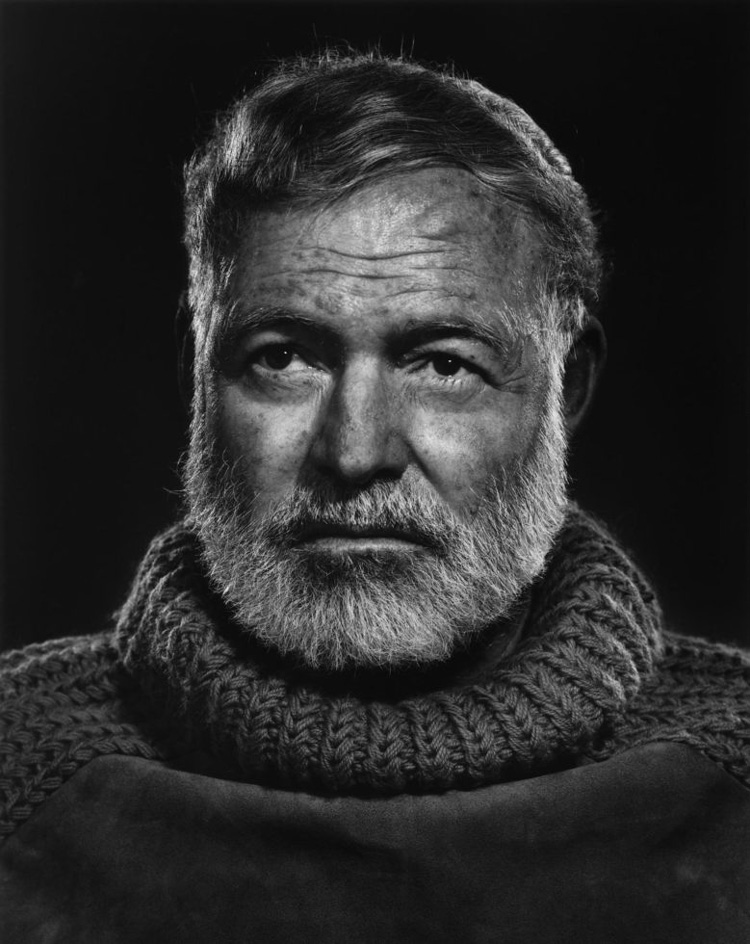 Karsh Ernest Hemingway