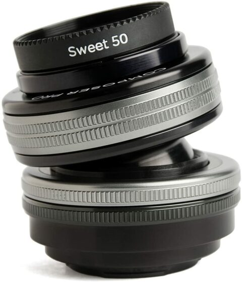 lensbaby sweet 50 camera lens for creative effects