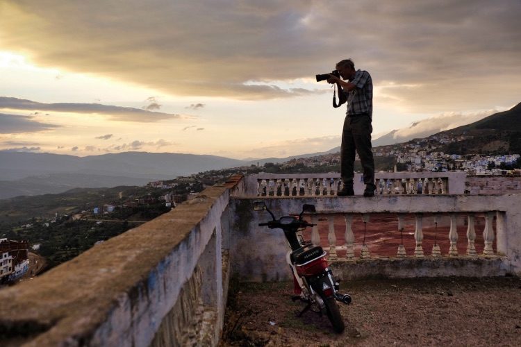 Luminar sliders effect on the RAW photo example