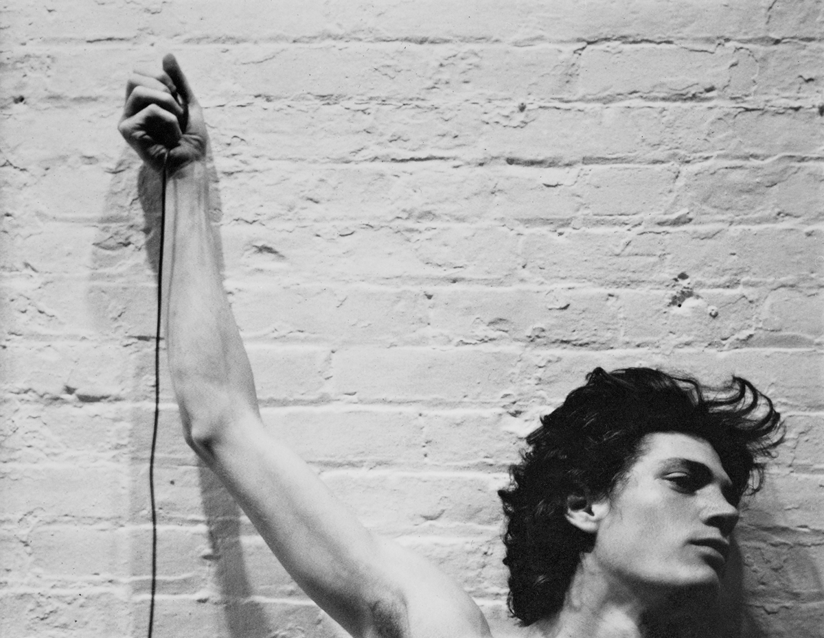 Self-Portrait with Whip, 1978 by Robert Mapplethorpe