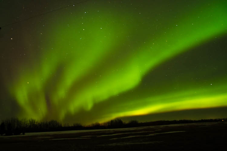 night photography - northern lights