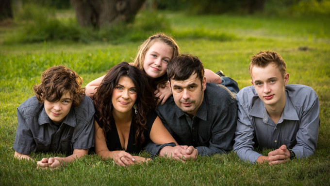 outdoor portrait photography example