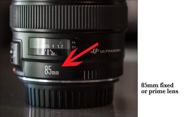 85mm prime lens