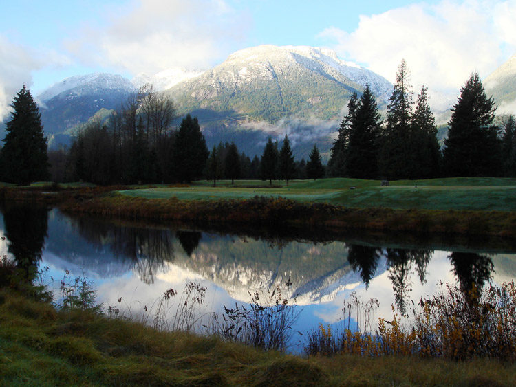 mountain scene original image - Image Processing Demonstration Using Lightroom and Luminar