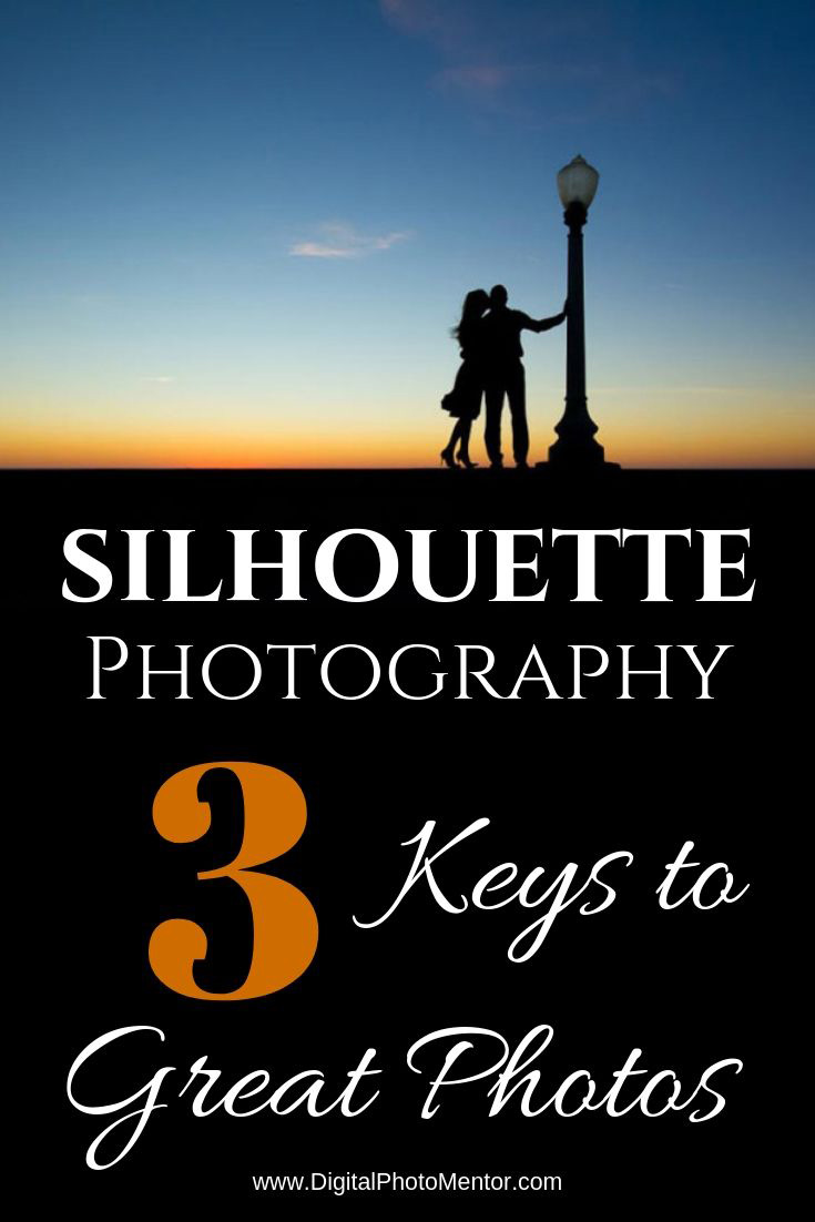 Silhouette photography tips and ideas for how to photograph your best silhouette of couples or kids at sunset.