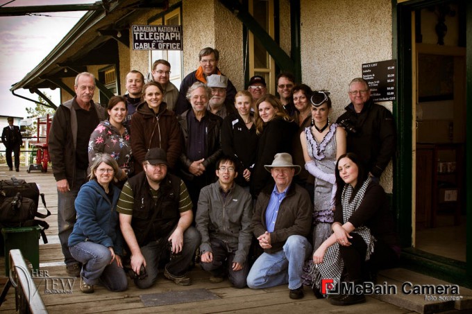 Group photo Train workshop McBain Camera