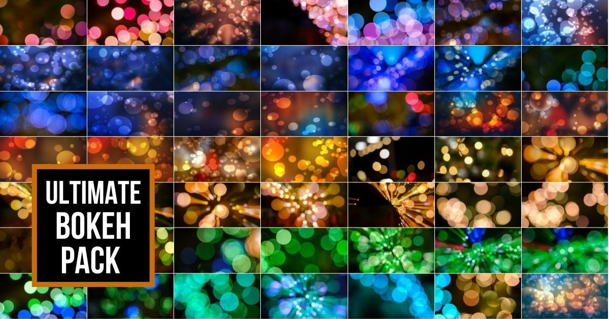 bokeh overlays effect pack