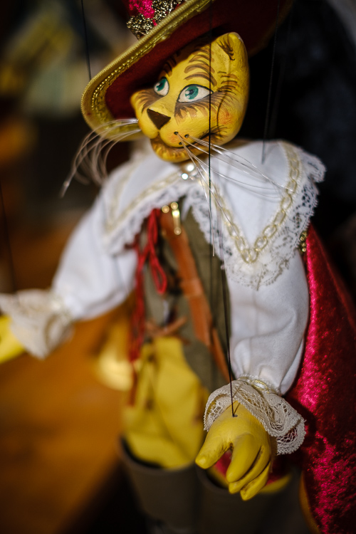 Puppet in Carnival costume
