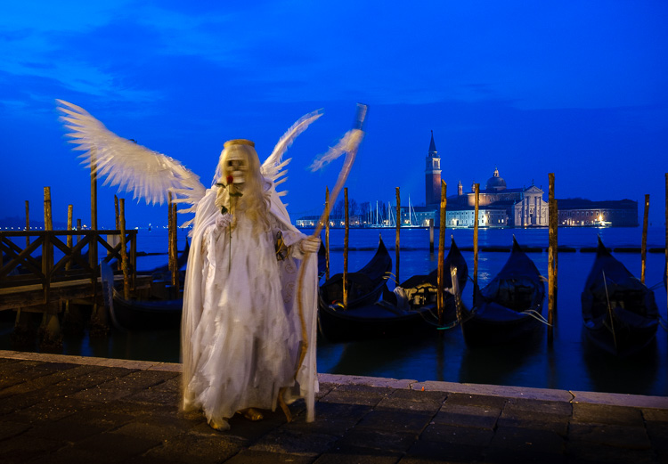angle of death costume at blue hour