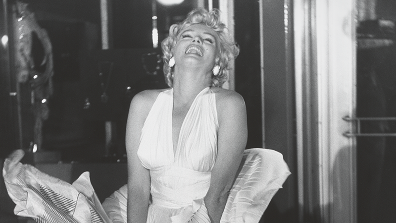 Marilyn Monroe on the set of The Seven Year Itch, New York, 1954 by Garry Winogrand