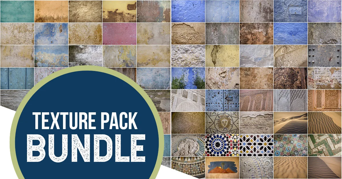 Texture backgrounds for Photoshop bundle